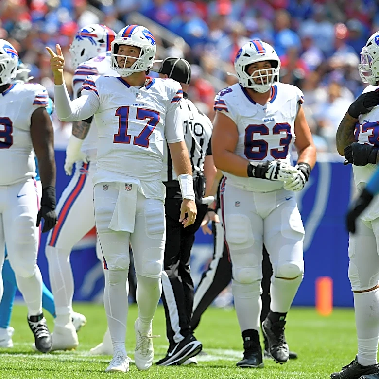 Josh Allen gets comfortable in Bills' new stadium with TD pass in 29-14 preseason win over Panthers