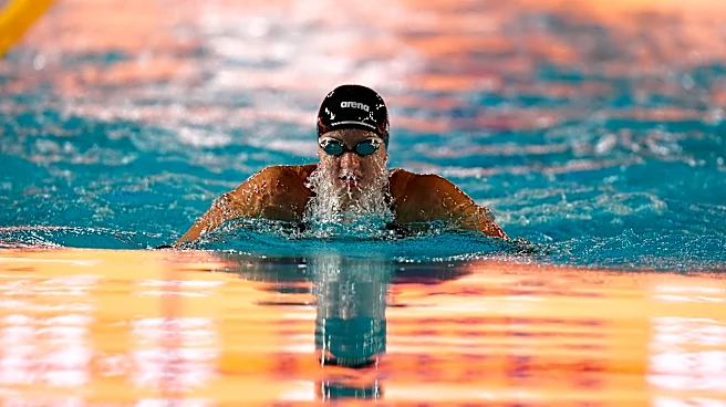 Kate Douglass storms to another 50 free world record, winning Pan Pacs in 23.19