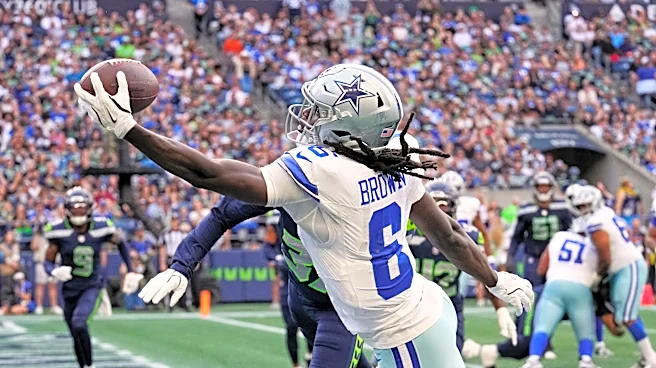 Camden Brown stands out for Cowboys with 2 touchdown catches in 17-7 preseason win against Seahawks
