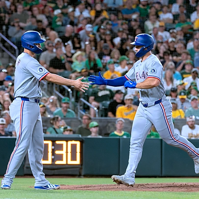 Langford hists go-ahead homer, Rangers beat Athletics 5-3 to end 4-game skid
