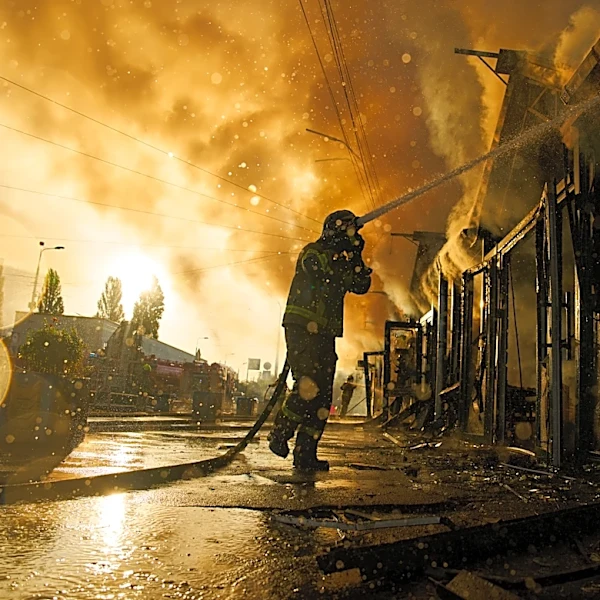 Ukraine launches one of its largest aerial attacks of the war, killing at least 6 people in Russia