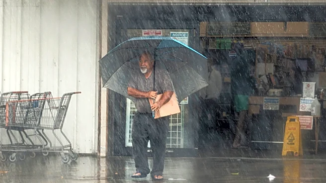 Lala is again a tropical storm, sending drenching rain and winds across the Hawaiian islands
