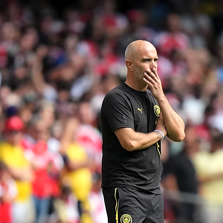 Nightmarish start for Maresca as Arsenal beats Man City 3-0 in Community Shield