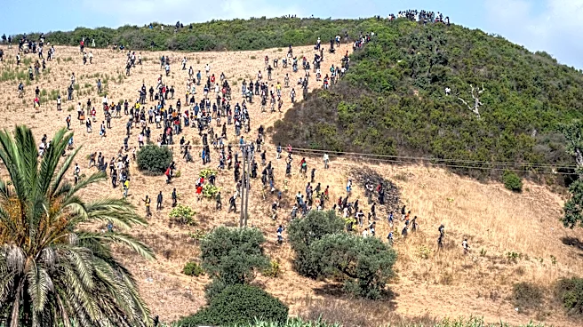 Moroccan security forces arrest nearly 300 migrants trying to reach Spain’s Ceuta