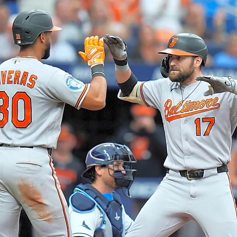 Cowser, Encarnacion-Strand deliver big hits as Orioles score 7 in the sixth and beat the Rays 10-2