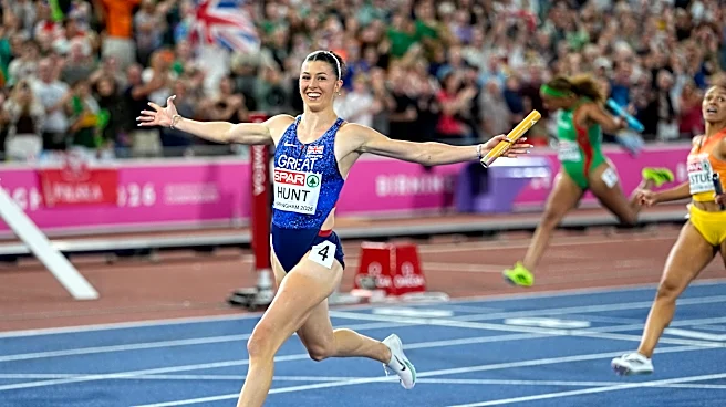 Britain's Amy Hunt wins record fourth gold medal at European championships