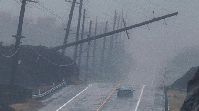 Lala is again a tropical storm, sending drenching rain and high winds across the Hawaiian islands