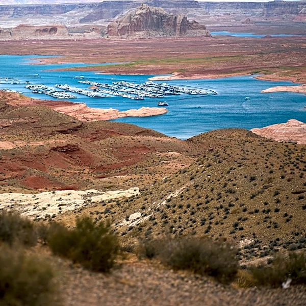 Lake Powell hits record low, threatening key water and electricity supply for millions