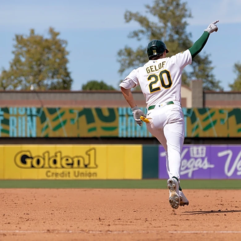 Gelof and Butler each hit two-run homers to lead the A's over the Rangers 5-2