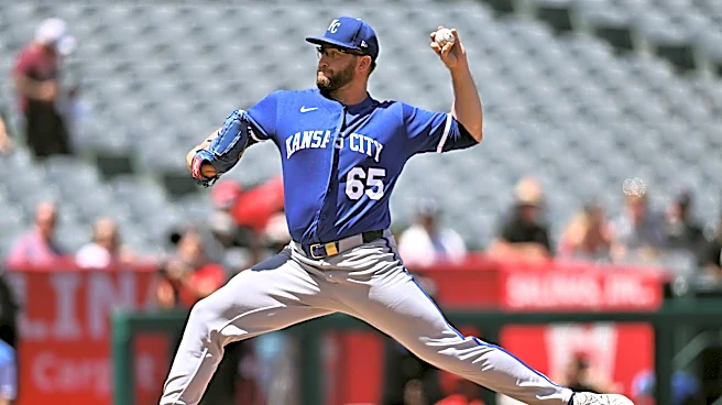 Royals LHP Noah Cameron strikes out 8 while throwing a 1-hitter against the Angels