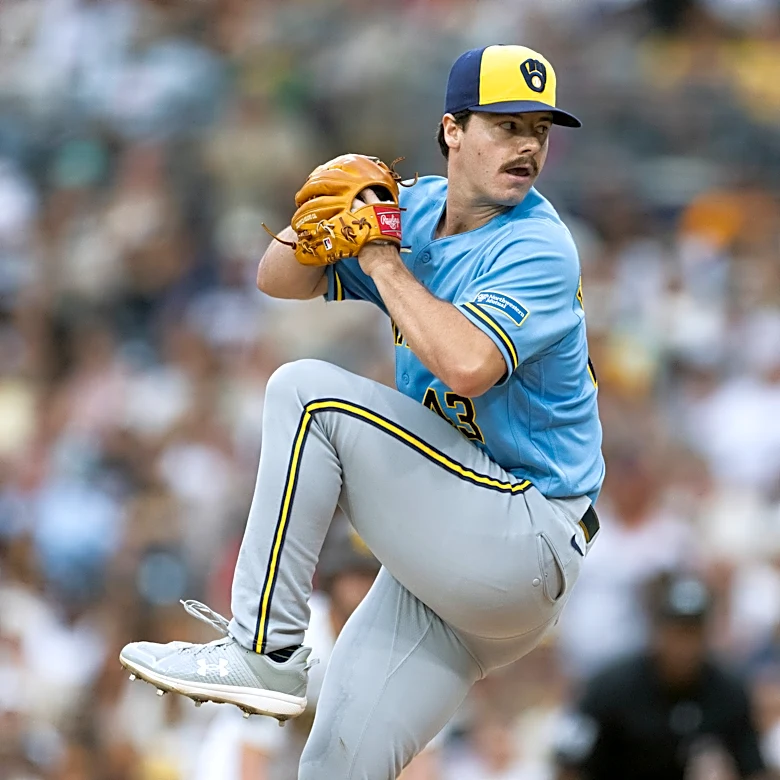 Henderson shines over 7 innings as the Brewers take 3 of 4 from the Dodgers