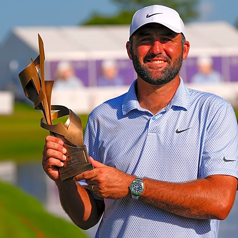 Scheffler wins FedEx Cup playoff opener in a runaway and Jack Whaley claims the U.S. Amateur