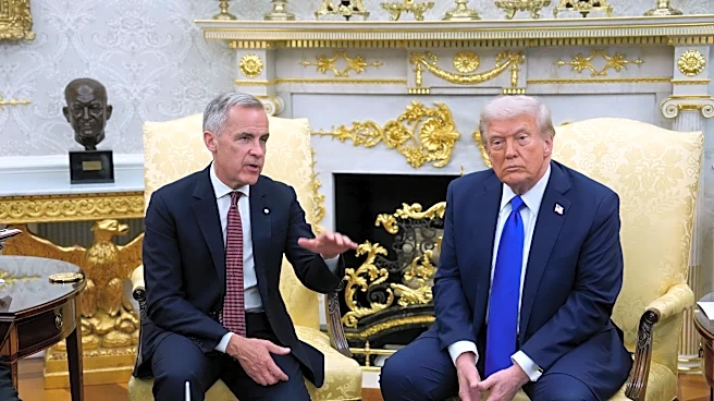 The Latest: Last-minute talks seek to stop US tariffs on Canadian goods
