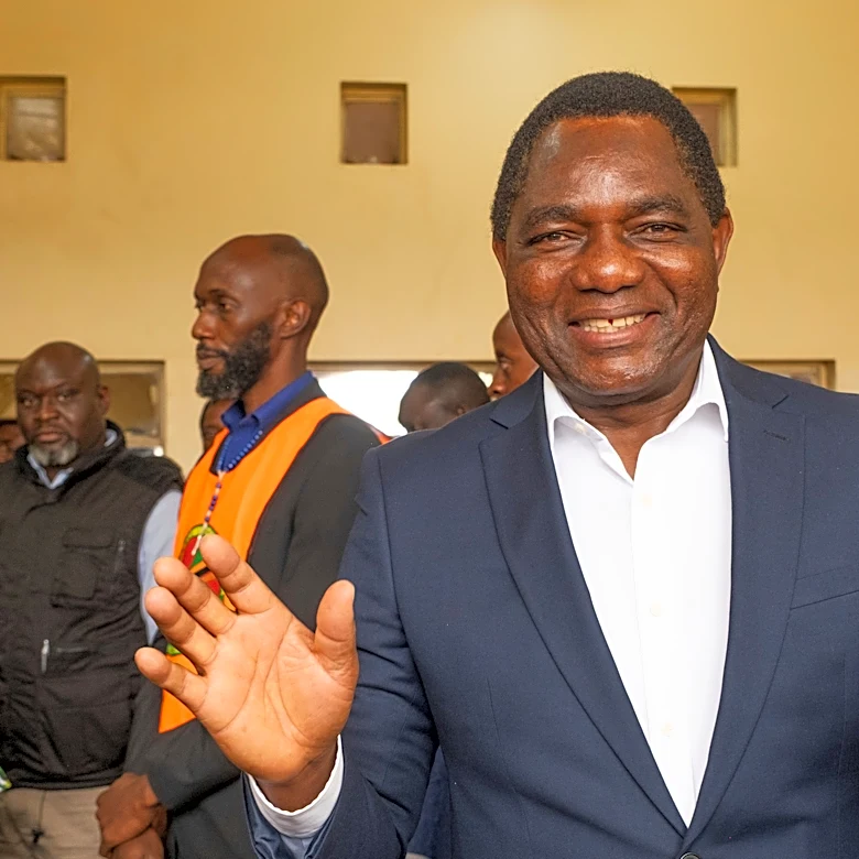 Zambia President Hakainde Hichilema is declared the winner of a troubled election