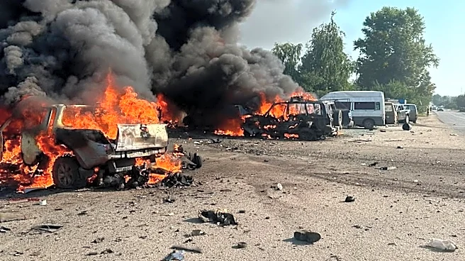 The Moscow region is hit by a drone blitz as Russian missiles kill 10 in a Ukrainian village