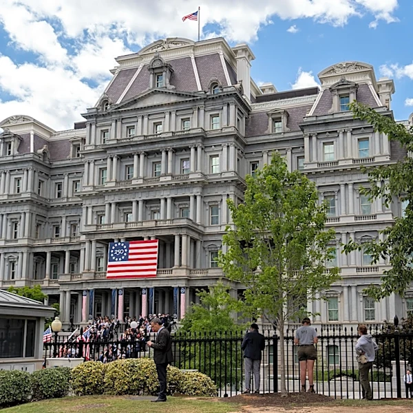 Judge rules paint tests on Eisenhower Building can proceed, advancing Trump's makeover plans for now