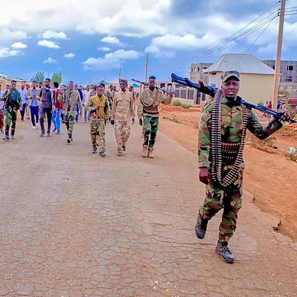 Fighting in southwestern Somalia kills dozens of people, including 4 civilians