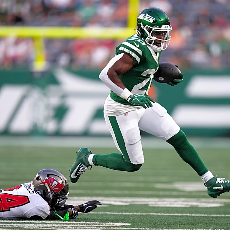 Jets running back Breece Hall sidelined 2-to-3 weeks with a groin strain, expected back for Week 1