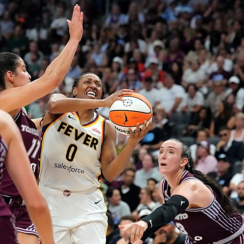 Fever's Kelsey Mitchell gets 'overheated' after another high-scoring game and sits out 4th vs. Tempo