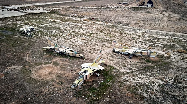 Israeli strikes hit an air base hours after a Turkish delegation visit, Syrian officials say