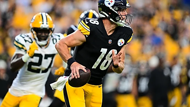 Young QBs Drew Allar and Will Howard to get extended looks when the Steelers host the New York Jets