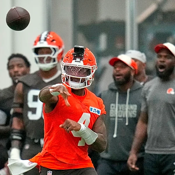 Sanders to get opportunities in joint practice and preseason game as Browns QB competition continues