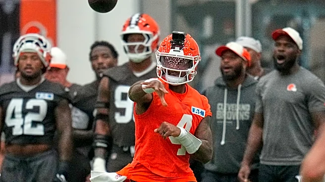 Sanders to get opportunities in joint practice and preseason game as Browns QB competition continues