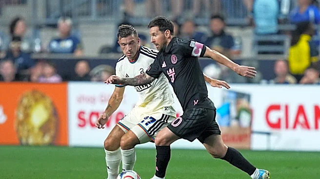 Messi has a goal and assist as Inter Miami plays the Union to a 2-2 draw