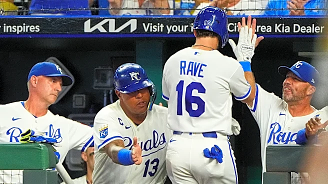 John Rave hits bases-clearing double in 7-run 8th and Royals beat Athletics 9-7