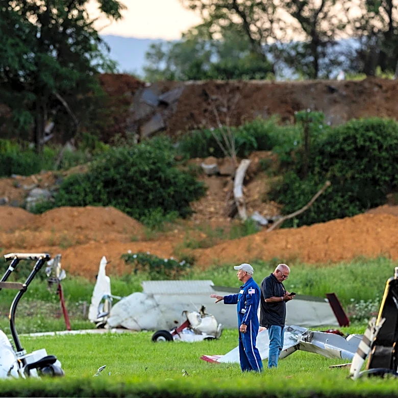 Pilot killed in violent collision with Pennsylvania police helicopter