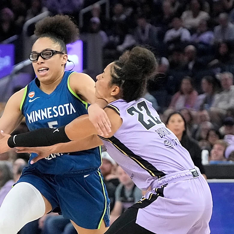 Olivia Miles has 20 points, 7 assists before ankle injury as WNBA-best Lynx beat Valkyries 77-66