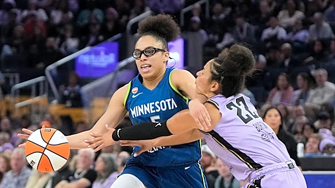 Olivia Miles has 20 points, 7 assists before ankle injury as WNBA-best Lynx beat Valkyries 77-66