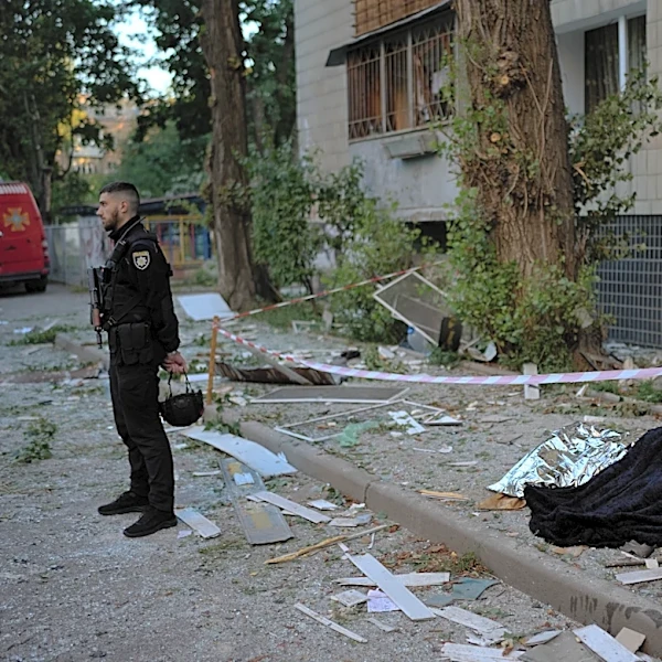 Russian missile barrage across Ukraine's capital kills at least 12 and wounds 33
