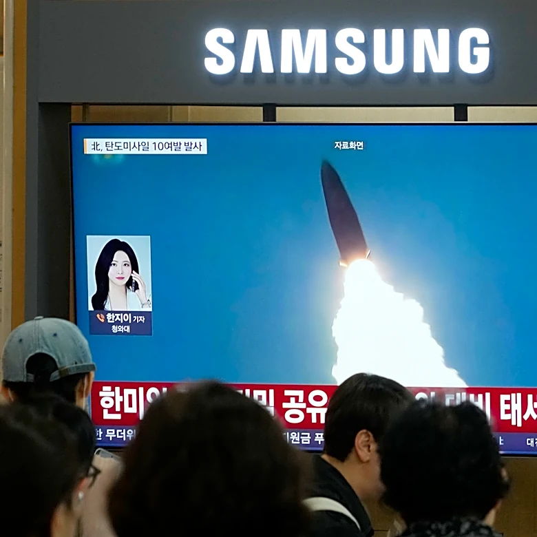 North Korea fires barrage of missiles toward the sea after dismissing overture from Trump