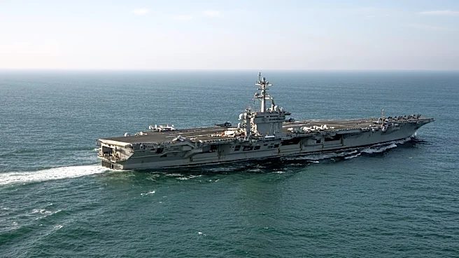 US aircraft carrier arrives in Middle East, relieving long-deployed USS Lincoln
