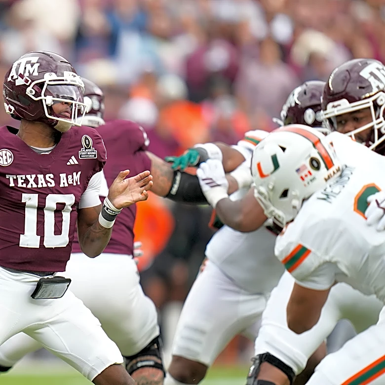 No. 8 Texas A&M eyes a bigger playoff finish with QB Marcel Reed back behind a rebuilt line