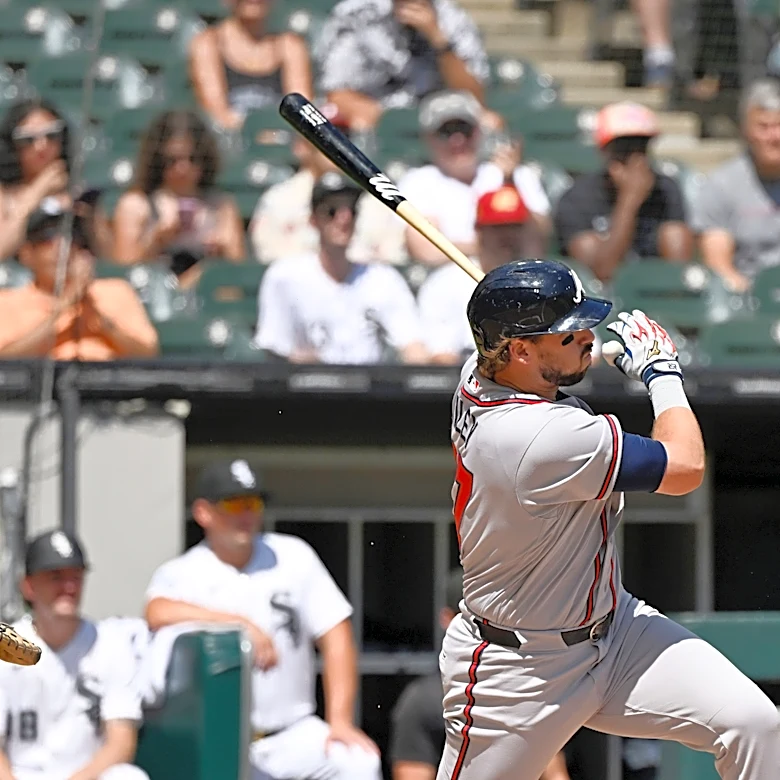 Grant Holmes takes no-hitter into 7th and Riley has 2 RBIs as the Braves top the White Sox 2-0