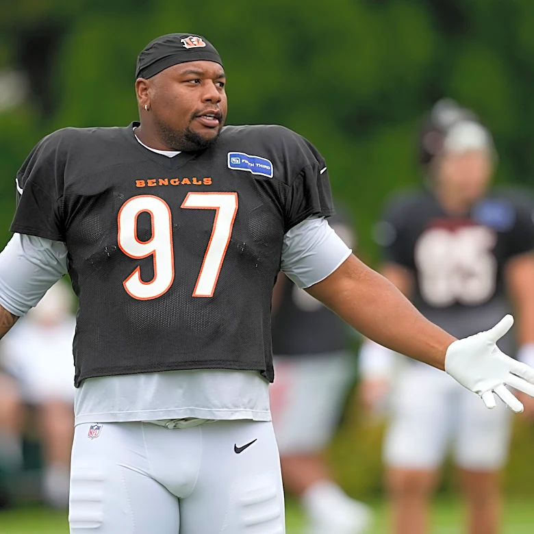 Dexter Lawrence's interception provides highlight for Bengals in joint practice against Bears