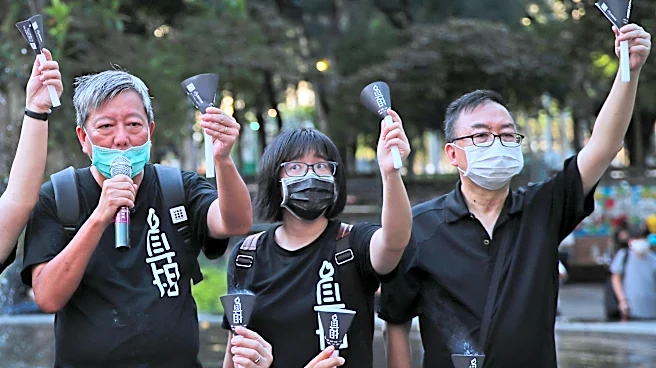 2 organizers of Hong Kong's Tiananmen vigils convicted in national security case
