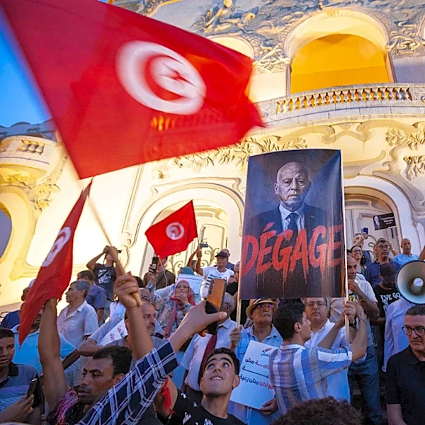 New opposition group protests in Tunisia after extreme heat-driven power and water cuts