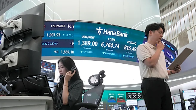 Asian shares advance despite Wall Street losses as US Treasury's moves fail to calm markets