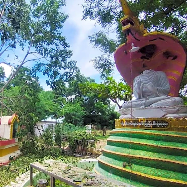 Myanmar military strike kills 14 people at a Buddhist monastery, opposition group says