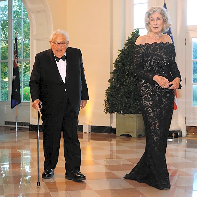 Philanthropist Nancy Kissinger, wife of former Secretary of State Henry Kissinger, dies at 92