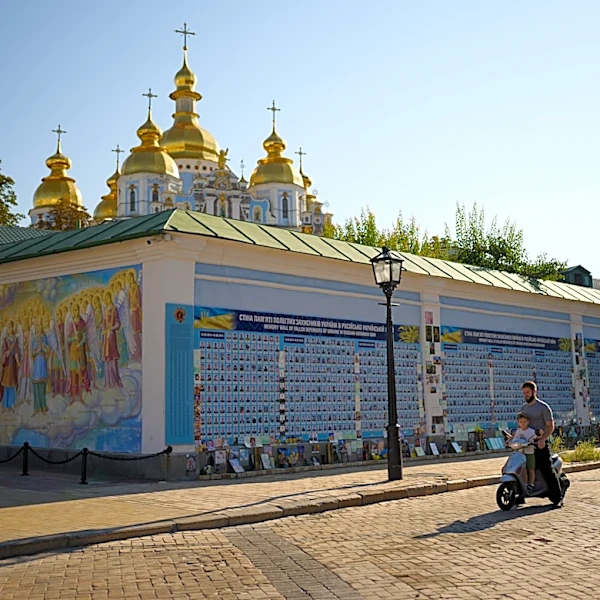 Russian drones kill 14 people at a shopping mall in a central Ukrainian city, officials say