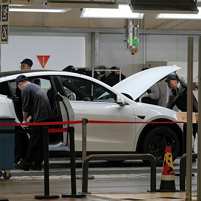 Tesla recalls nearly 3M vehicles in China over door handle safety risks