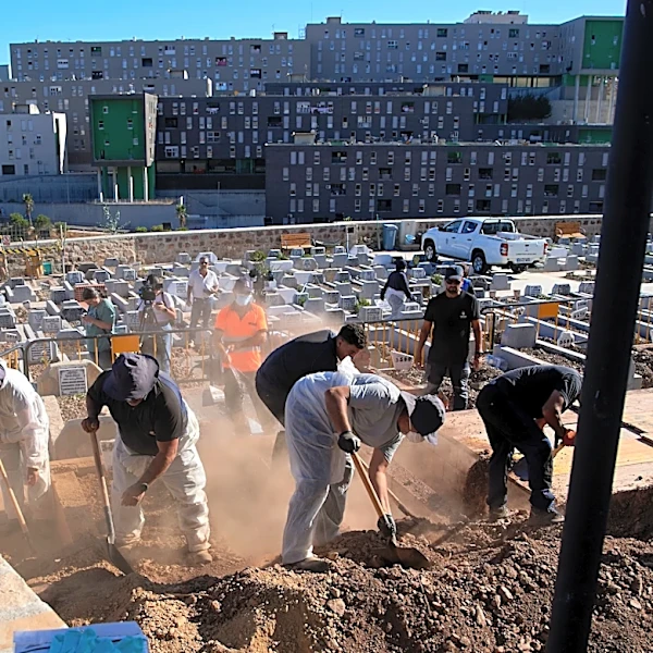 Ceuta begins burials for migrants who died attempting to cross into the Spanish territory