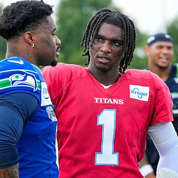 Mike Macdonald: Titans QB Cam Ward 'in command' during Seahawks-Titans joint practice