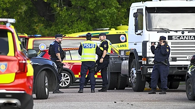 An 18-year-old with a sword attacks a school in Sweden, leaving 1 dead and 2 injured
