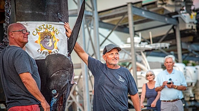 Charter boat hauls in 1,260-pound blue marlin believed to be East Coast's largest catch