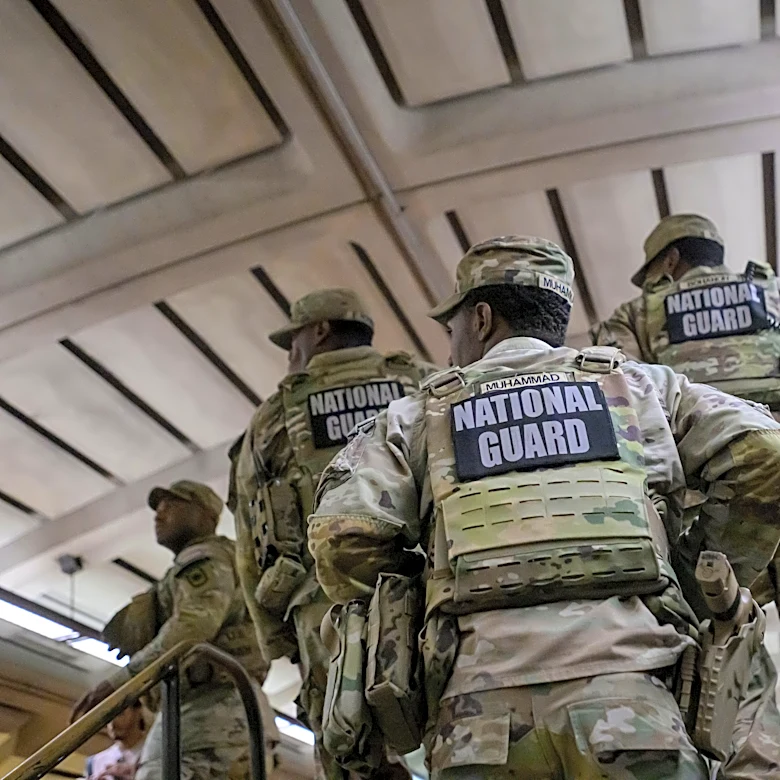Trump threatens lawsuit against nonprofit that questioned whether National Guard plan lessened crime